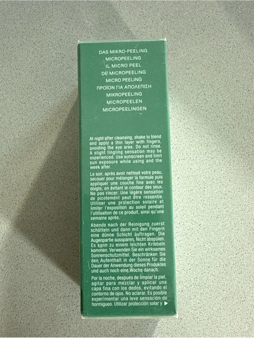 La Mer the micro peel